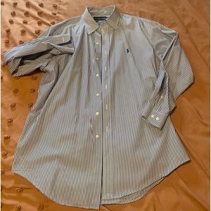 Polo by Ralph Lauren Dress Shirt pin stripe 16 neck